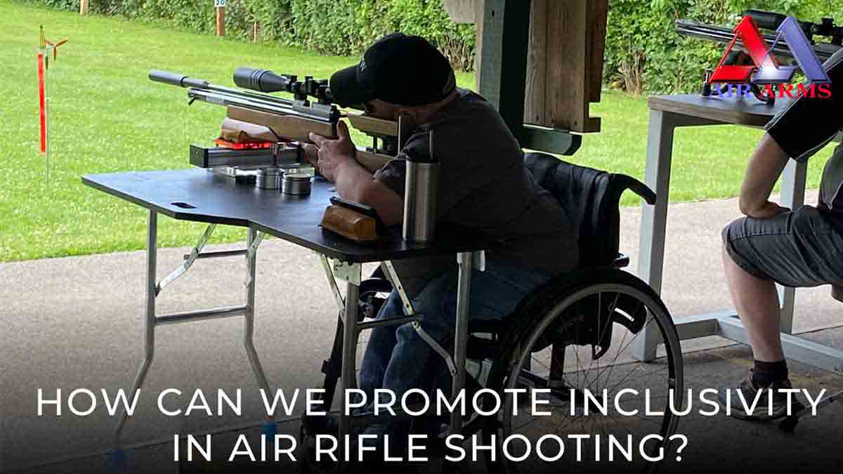 How can we promote inclusivity in Air Rifle shooting?